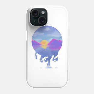 Sunset drips Phone Case