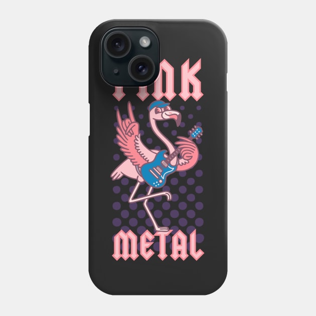 Pink Metal Phone Case by byTxemaSanz