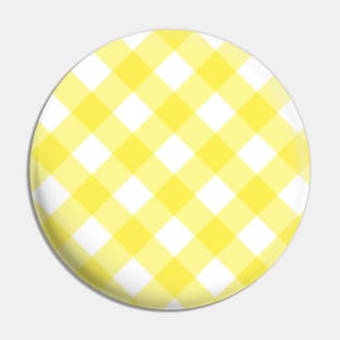 Cool Pattern Neck Gator Yellow Gingham Pattern Pin