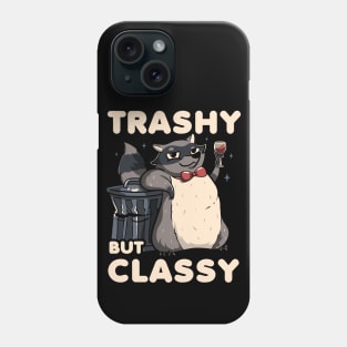 Trashy But Classy Fancy Raccoon by Tobe Fonseca Phone Case