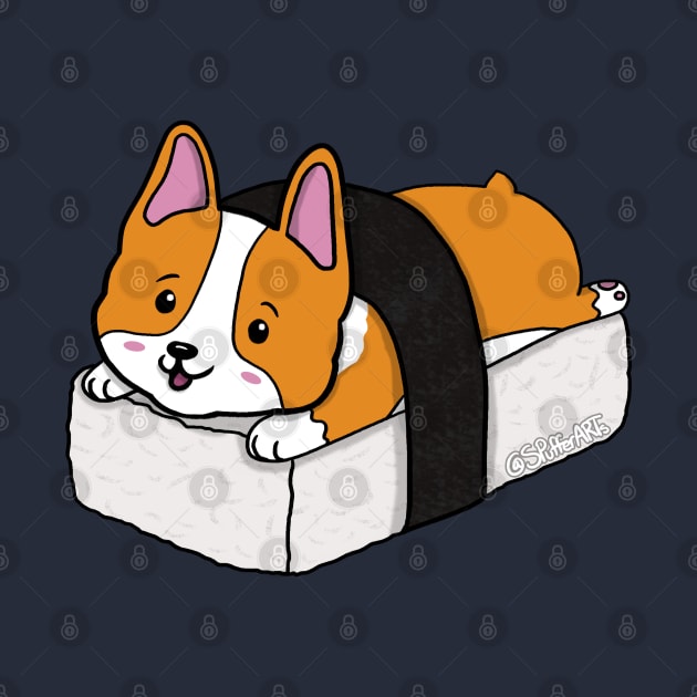 Nigiri Corgi by SPufferARTs