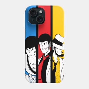 054b Lupin Trio Phone Case