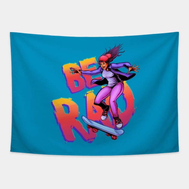 BE RAD! Tapestry by Creepsandbabes