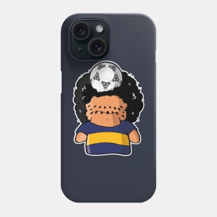 Diego Maradona Cartoon - Boca Juniors Tribute Phone Case