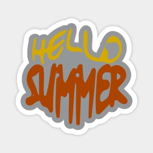 Hello summer Magnet