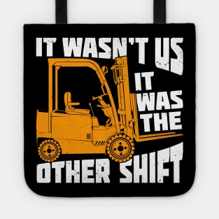 Funny Forklift Operator Gift Tote