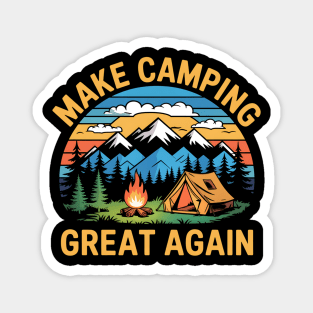 Make Camping Great Again Magnet