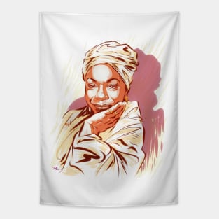 Nina Simone - An illustration by Paul Cemmick Tapestry