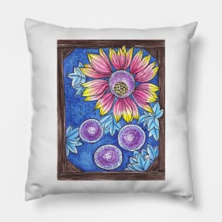 Garden flowers Pillow