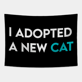 I adopted a new cat Tapestry