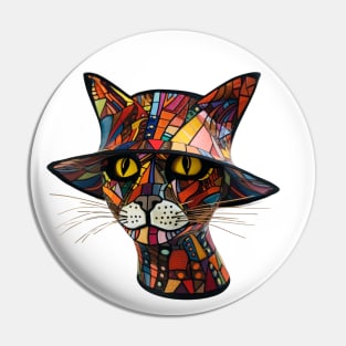 Crazy Cat Pin