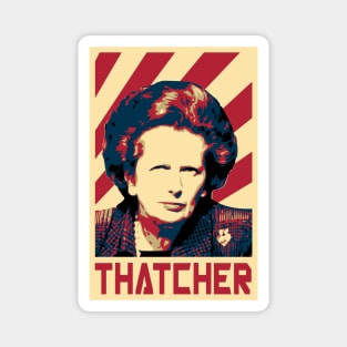 Margaret ThatcherRetro Propaganda Magnet