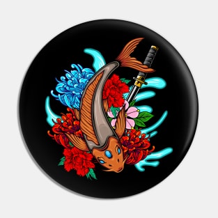 Japanese Koi Fish 1.2 Pin