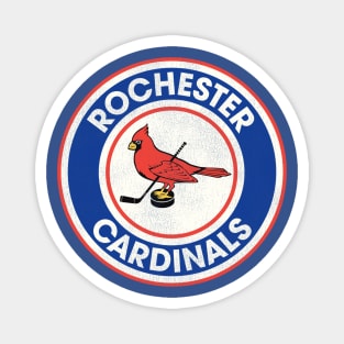 Defunct Rochester Cardinals Hockey Team Magnet