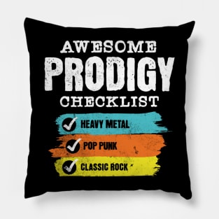 Awesome Prodigy checklist Pillow