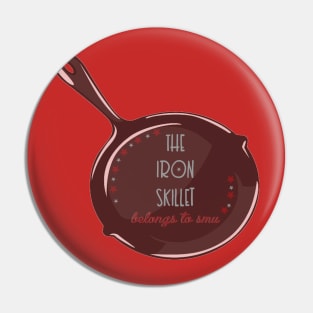 The Iron Skillet Belongs To SMU Pin