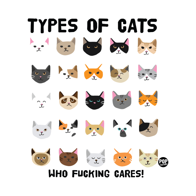 TYPES OF CATS by toddgoldmanart