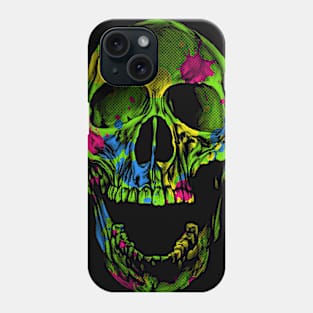 Neon Skull Phone Case