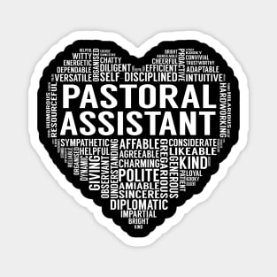 Pastoral Assistant Heart Magnet