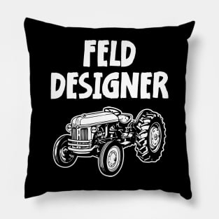 Landwirt Geschenk FELDDESIGNER Traktor Trecker Pillow