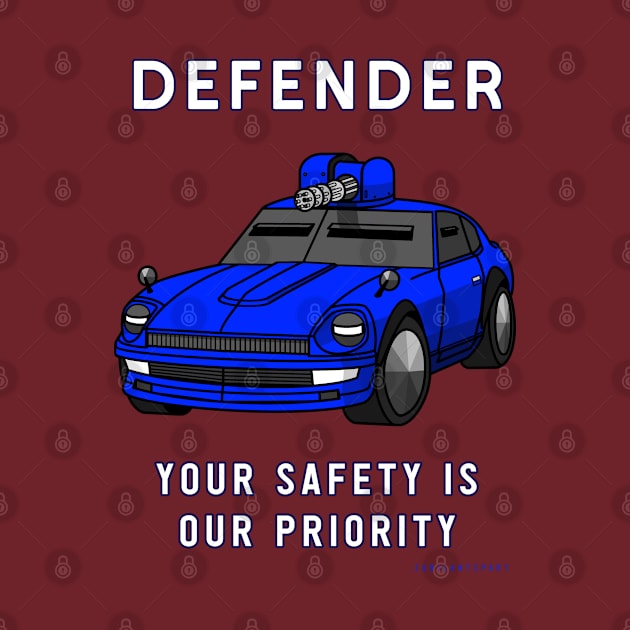 Defender, Car for the Dystopian Future. by Jubilantspart