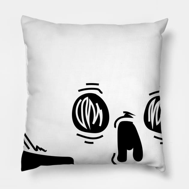 skrull head Pillow by tdK