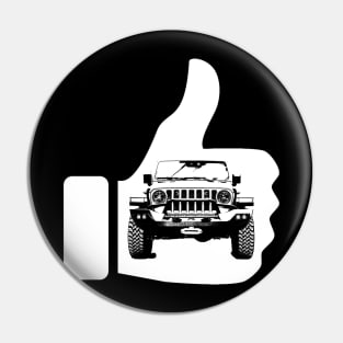 Like a 4x4 truck white design Pin