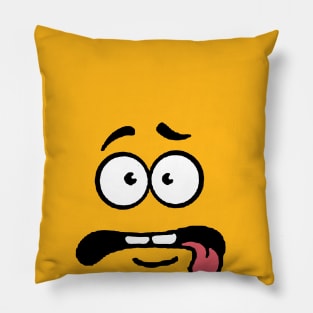 Funny Face Emoji Pillow