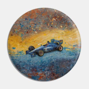 Racing Renaissance formula one painting Pin