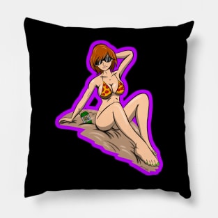 TMNT April Summer Bikini Pillow