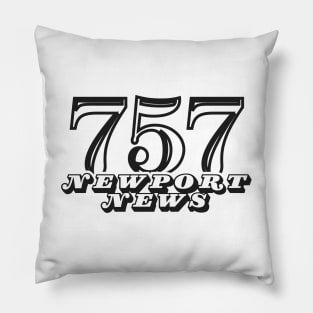 757 Newport News, VA USA Pillow