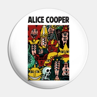 Monsters Party of Alice Cooper Pin