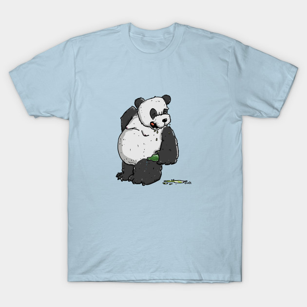 Disover Drunken Panda has had a Beer too much - Drunken Panda - T-Shirt