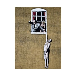 Banksy Well Hung Lover T-Shirt