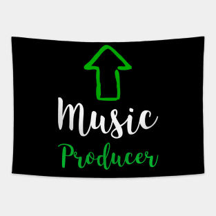 Music Producer Pointing, Beatmaker Tapestry