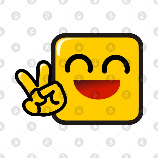 Happy Emoji by  Colorful&Goldie