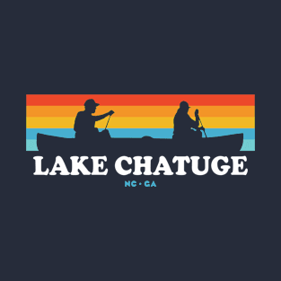 Lake Chatuge North Carolina Georgia Canoe T-Shirt