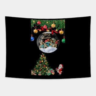 I Love A Merry Christmas Tapestry