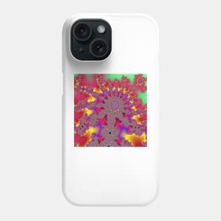 Psychedelic Fractal no 1 Phone Case