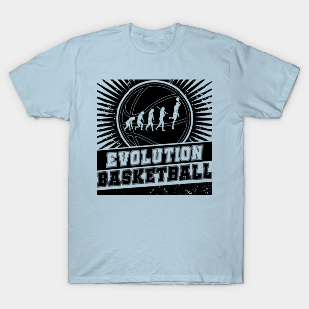 Discover Basketball Evolution - Funny Basketball Gifts - T-Shirt