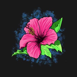 Pink Hibiscus T-Shirt