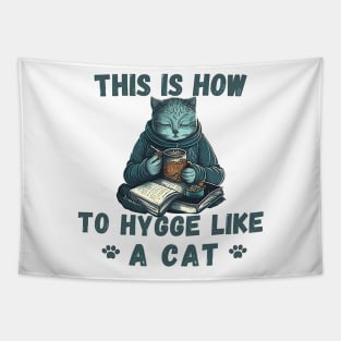 how to hygge like a cat Tapestry