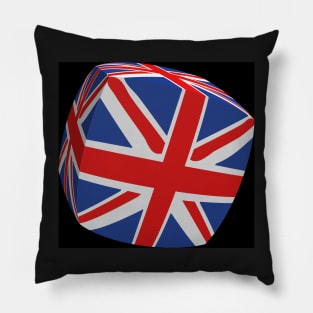 Union Jack cubed Pillow