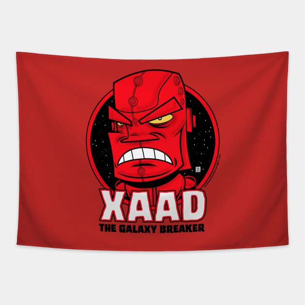 XAAD: The Galaxy Breaker Tapestry by StudioSiskart 