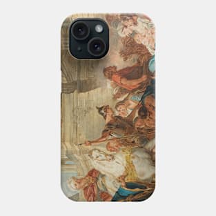 The Triumph of Mordecai by Jean-Francois de Troy Phone Case