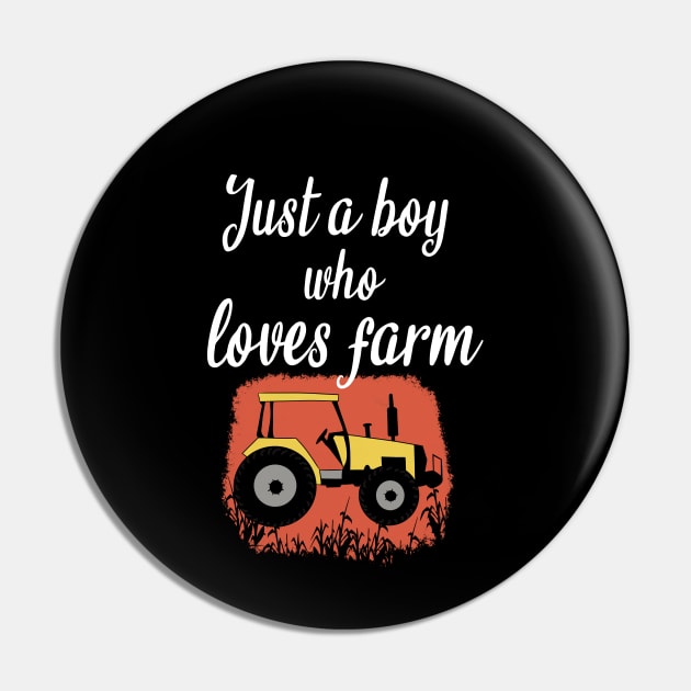 Just a boy who loves farm Pin by cypryanus