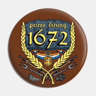 prime (minister) dining 1672. the Netherlands. Pin