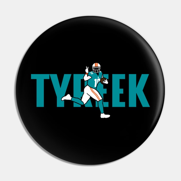 Tyreek Cheetah, Miami Football themed Pin by FanSwagUnltd