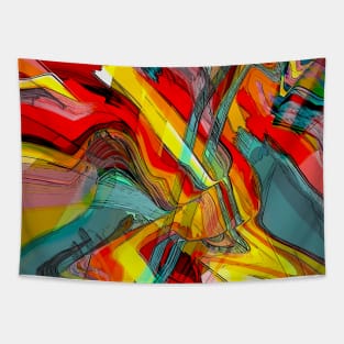 Digital abstract art 1.1 Tapestry