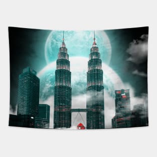 Magical Petronas Tower Tapestry